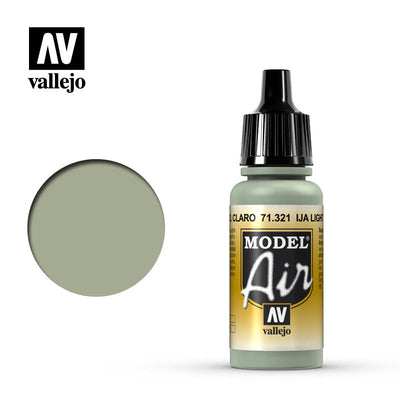 Hobby Paint, Model Air: IJA Light Grey Green 17ml