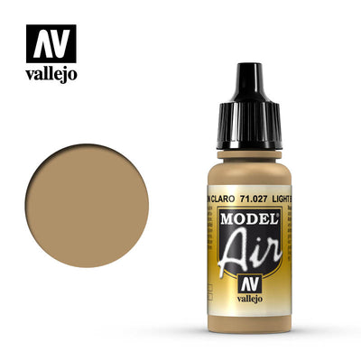 Hobby Paint, Model Air: Light Brown 17ml