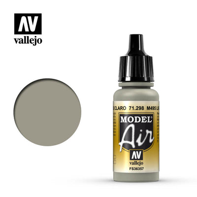 Hobby Paint, Model Air: M495 Light Grey 17ml