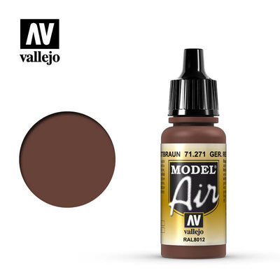 Hobby Supplies, German Red Brown 17ml