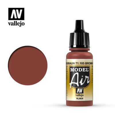 Hobby Paint, Model Air: Brown RLM26 17ml