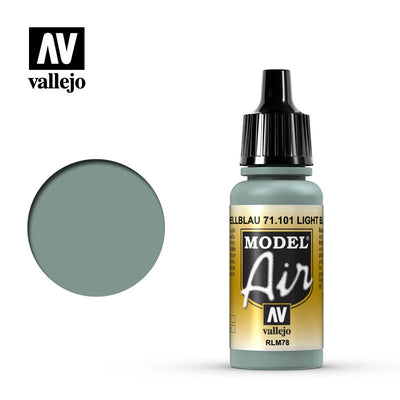 Hobby Paint, Model Air: Light Blue RLM78 17ml