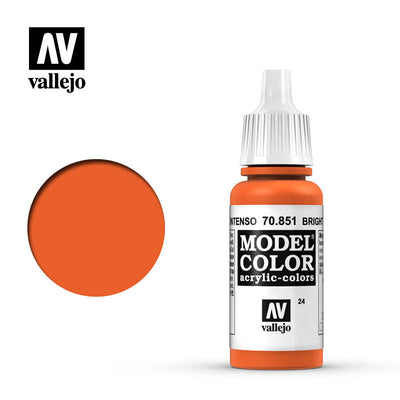 Hobby Supplies, Model Color: Bright Orange 17ml