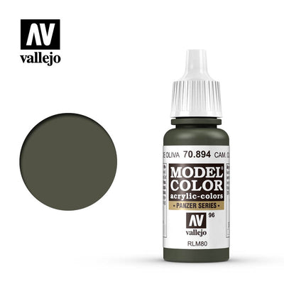 Hobby Paint, Model Color: Camo Olive Green 17ml