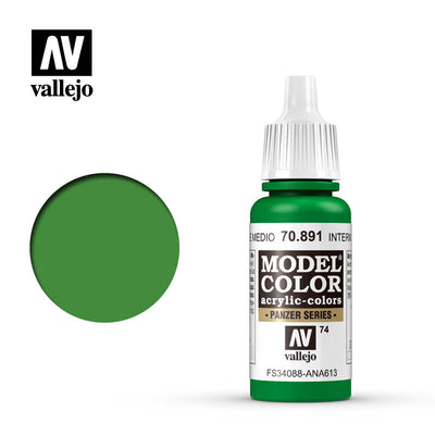 Hobby Paint, Model Color: Intermediate Green 17ml