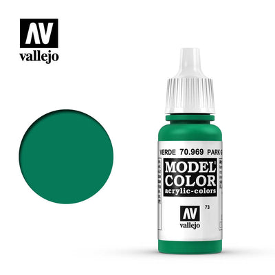 Hobby Paint, Model Color: Park Green Flat 17ml