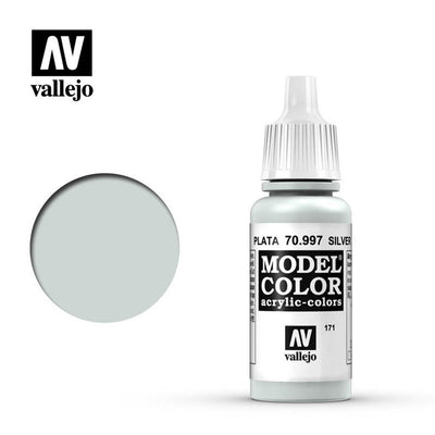 Hobby Paint, Model Color: Silver 17ml