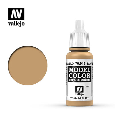 Hobby Paint, Model Color: Tan Yellow 17ml