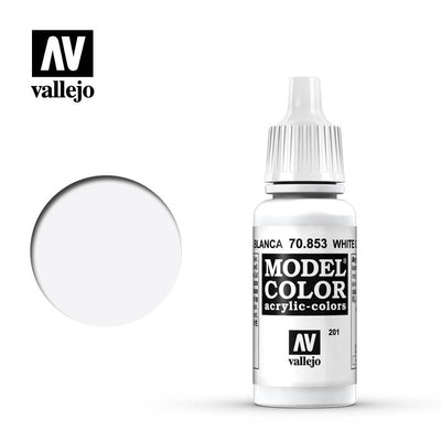 Hobby Paint, Model Color: White Glaze 17ml