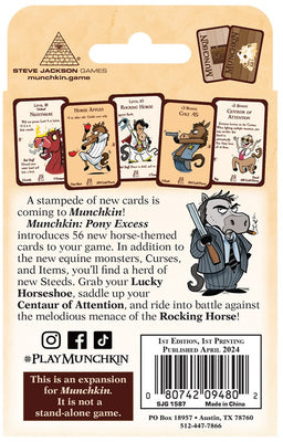 Card Games, Munchkin: Pony Excess