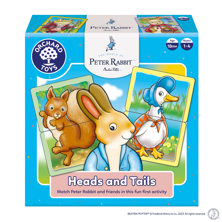 Orchard Toys: Peter Rabbit Heads and Tails