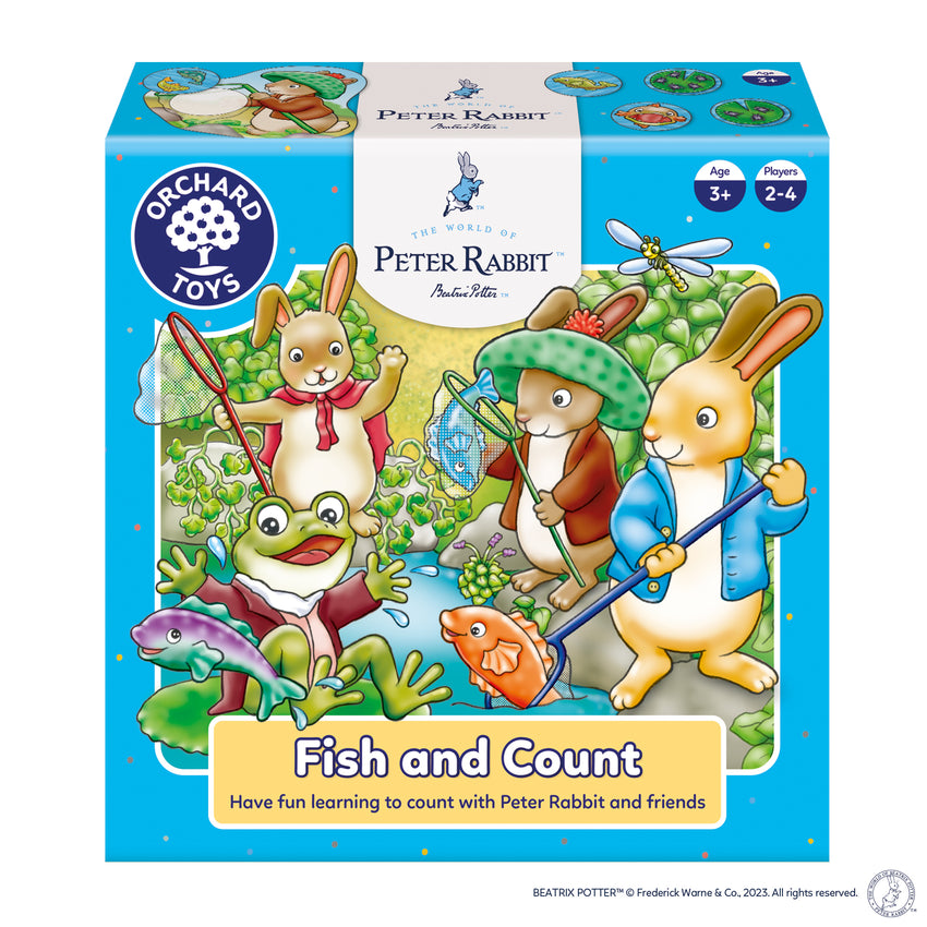 Orchard Toys: Peter Rabbit Fish and Count