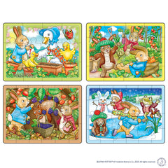 Orchard Toys: Peter Rabbit 4-in-a-Box Puzzles