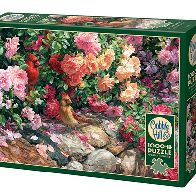 Jigsaw Puzzles, The Garden Wall Compact Puzzle 1000pc
