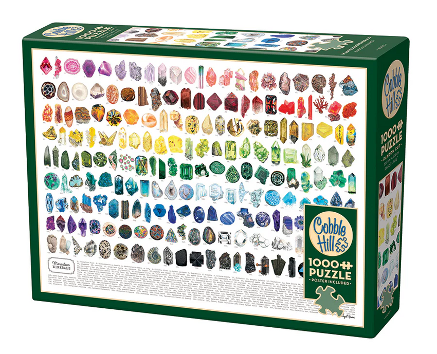 Marvelous Minerals 1000pc Compact Puzzle