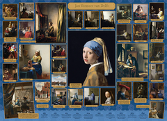 Vermeer 1000pc Compact Puzzle