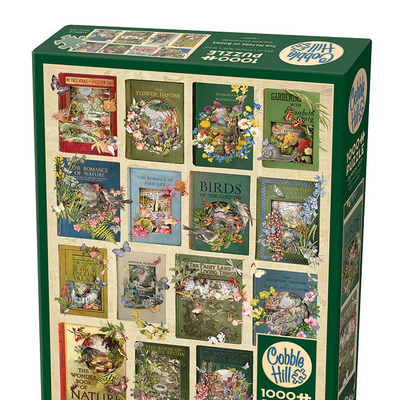 Jigsaw Puzzles, The Nature of Books 1000pc Compact Puzzle