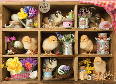 Chick Inn 1000pc Compact Puzzle