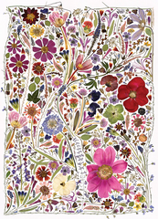 Flower Press: Spring 1000pc Compact Puzzle