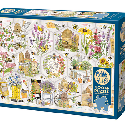 Jigsaw Puzzles, Busy as a Bee Compact Puzzle 500pc