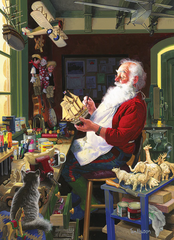 Santa's Workbench 500pc Compact Puzzle