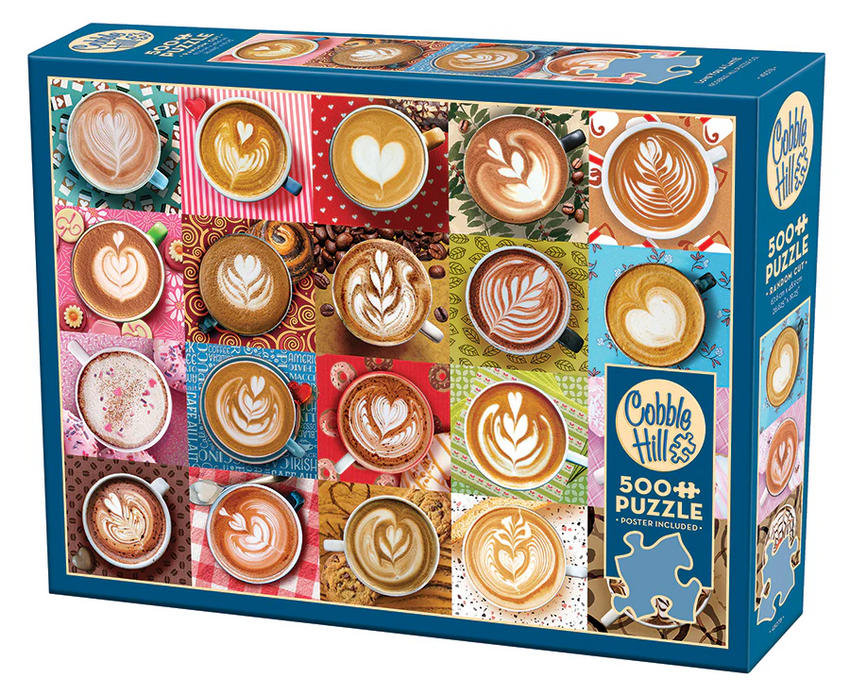 Love You A Latte 500pc Compact Puzzle