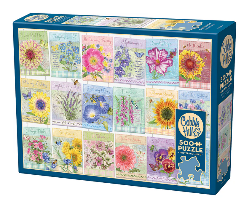 Seed Packets 500pc Compact Puzzle