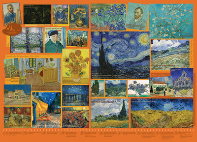 Jigsaw Puzzles, Van Gogh Compact Puzzle 1000pc