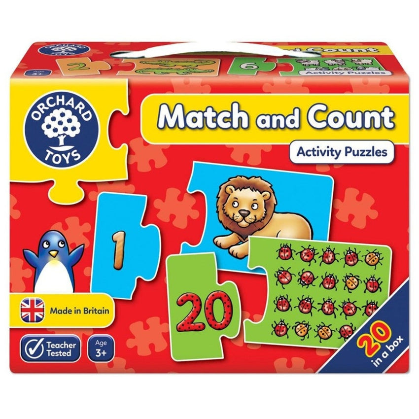 Match and Count Jigsaw Puzzle