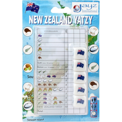 NZ Made & Created Games, Yatzy New Zealand