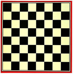 Chess and Draughts Board 35cm