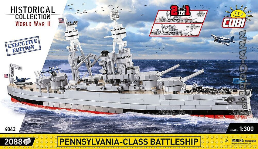 Pennsylvania-Class Battleship 2 in 1 Executive Edition 2088pc