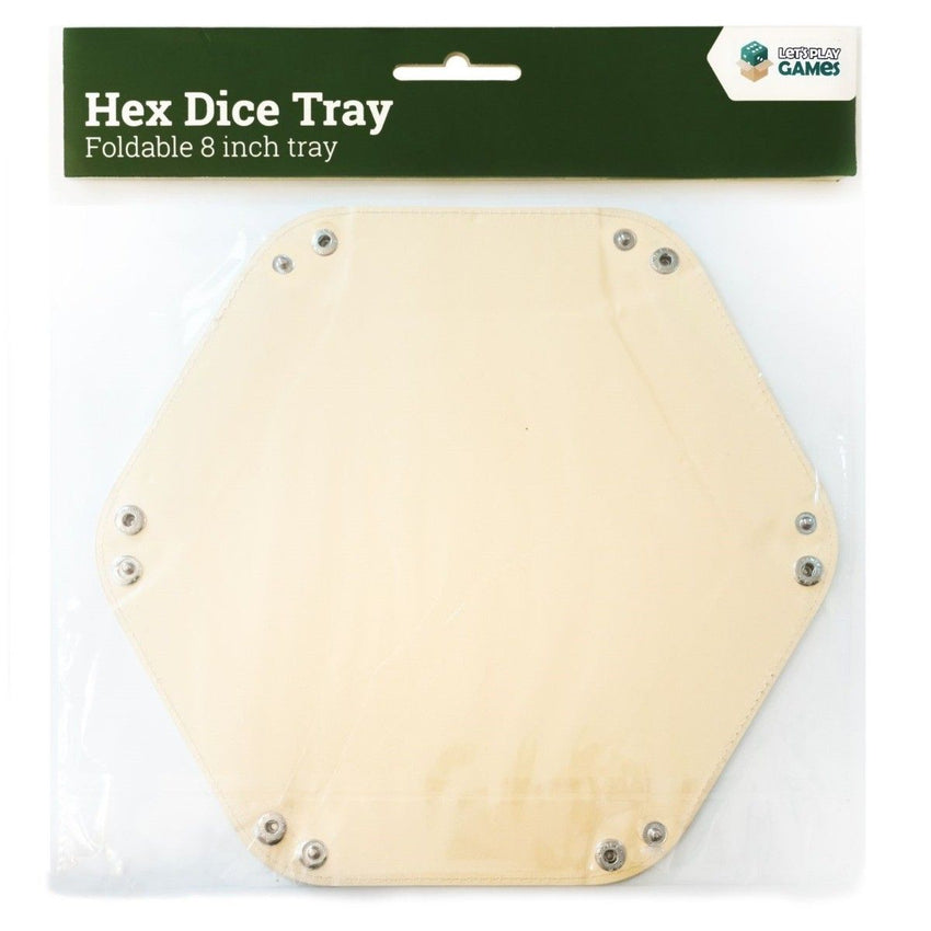 LPG Hex Dice Tray 8 Inch Yellow