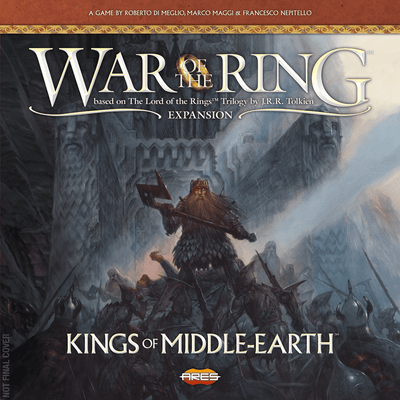 Area Control, War of the Ring Second Edition: Kings of Middle-Earth