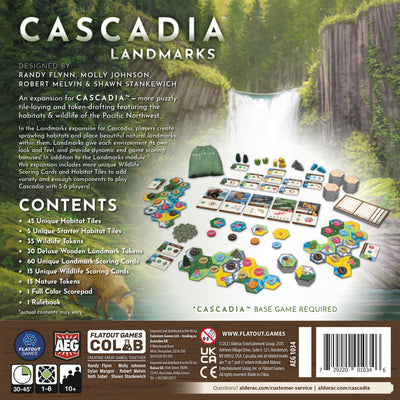 Board Games, Cascadia: Landmarks