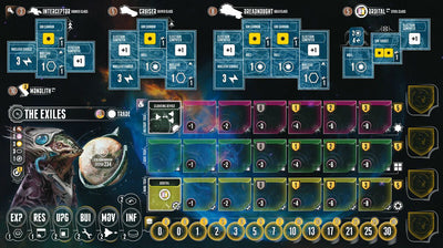 Board Games, Eclipse: Second Dawn for the Galaxy – Outcasts