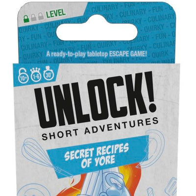 Cooperative Games, Unlock!: Short Adventures – Secret Recipes of Yore