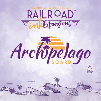 Dice Games, Railroad Ink: Archipelago Boards Set