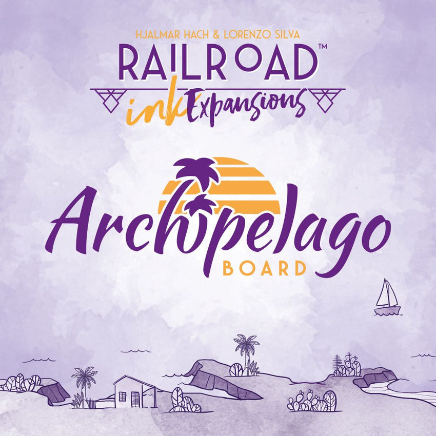 Railroad Ink: Archipelago Boards Set