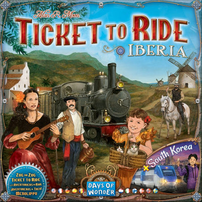 Board Games, Ticket to Ride Map Collection 8: Iberia & South Korea