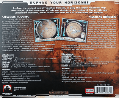 Board Games, Terraforming Mars: Amazonis & Vastita