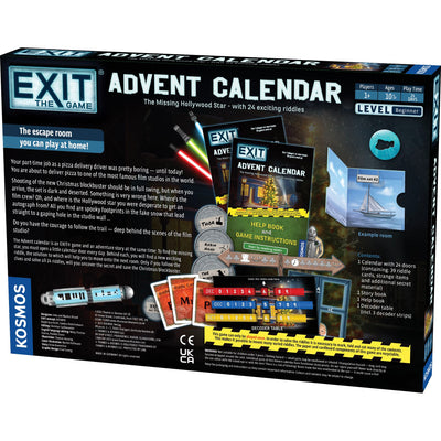 Cooperative Games, Exit the Game – Advent Calendar: The Missing Hollywood Star