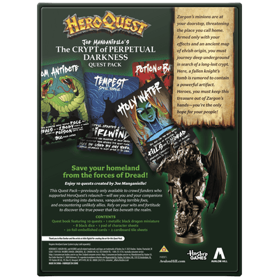 Board Games, HeroQuest: The Crypt of Perpetual Darkness