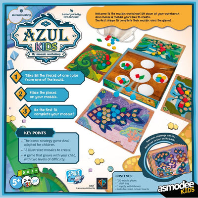 Kids Games, Azul Kids: My Little Mosaic Workshop