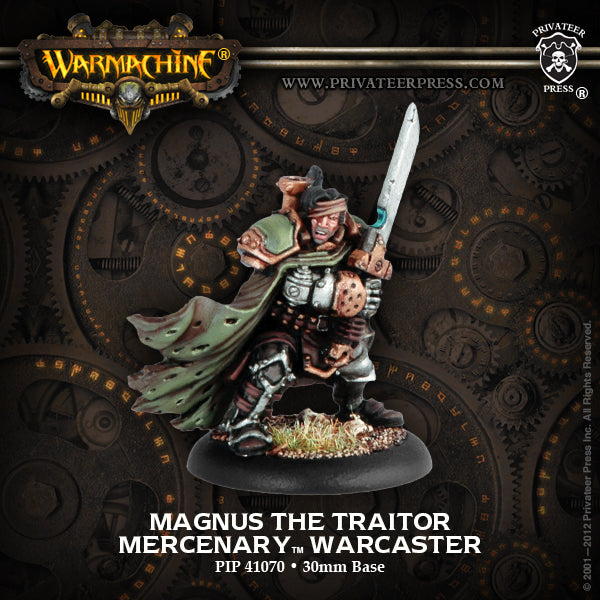 Warmachine: Mercenaries – Magnus the Traitor