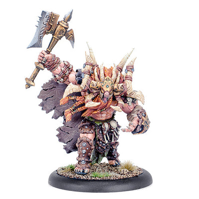 Miniatures, Hordes: Circle Orboros – Kormac Champion of the Wurm