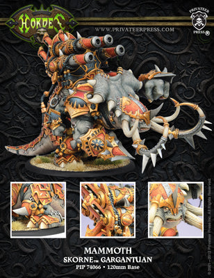 Miniatures, Hordes: Skorne – Mammoth Gargantuan