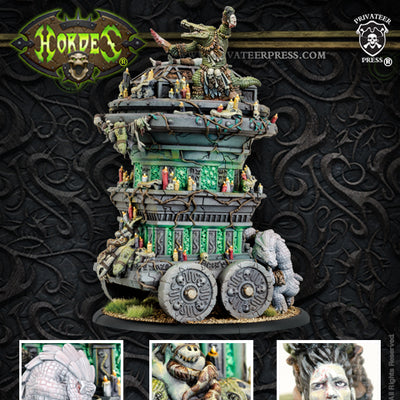 Miniatures, Hordes: Minions – Sacral Vault Gatorman Battle Engine