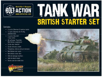 Miniatures, Tank War British Starter Set