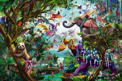 Ravensburger: Tropical Dragons 4000pc Puzzle